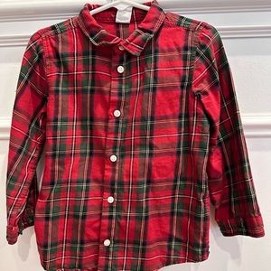 H&m Toddler Boy Button Down Shirt 4T